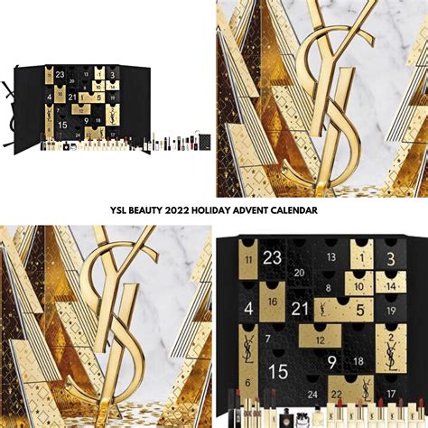 ysl holiday 2021 makeup|ysl advent calendar 2022.